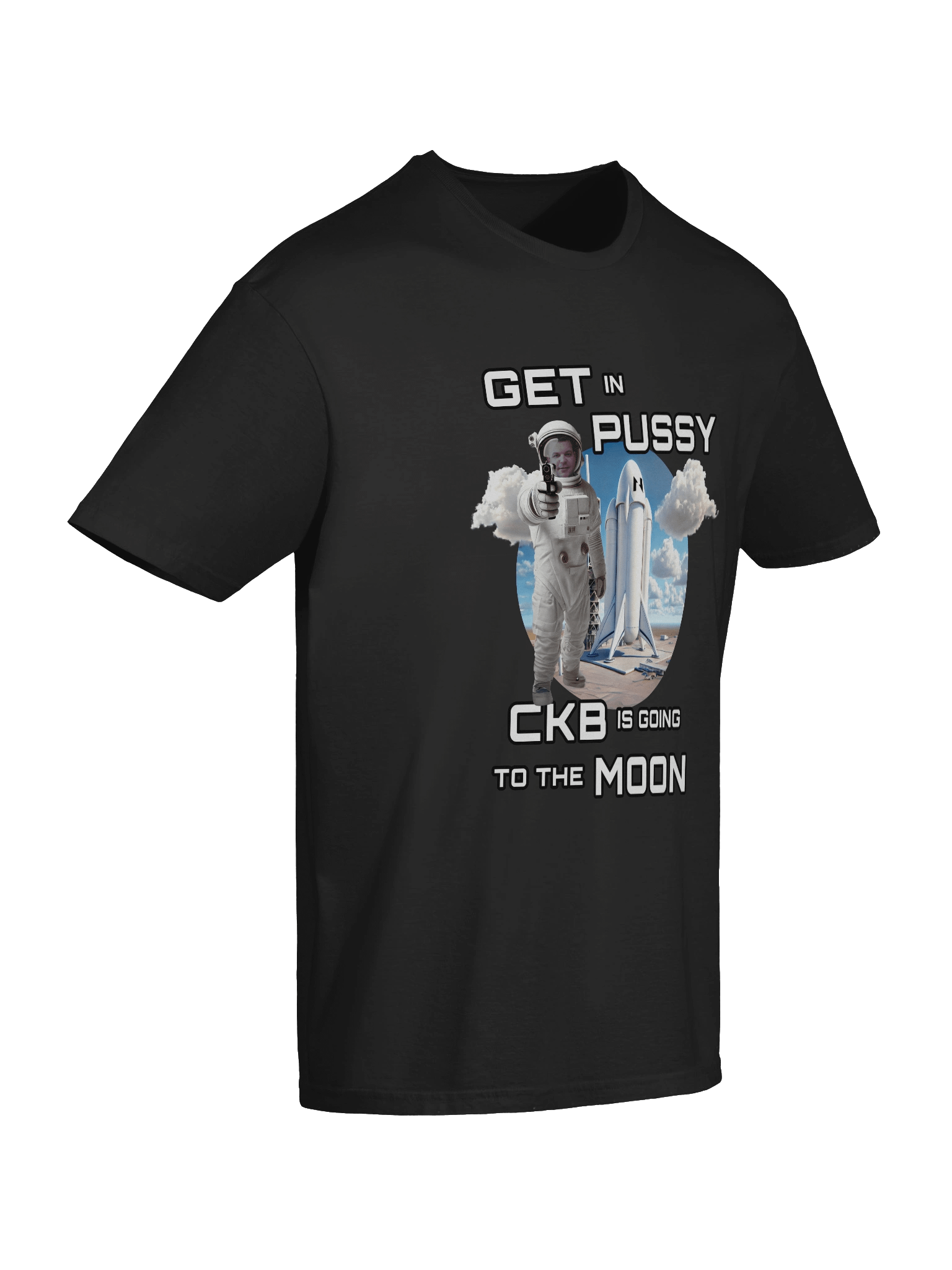 CKB is Going to the Moon T-Shirt Black product image (10)