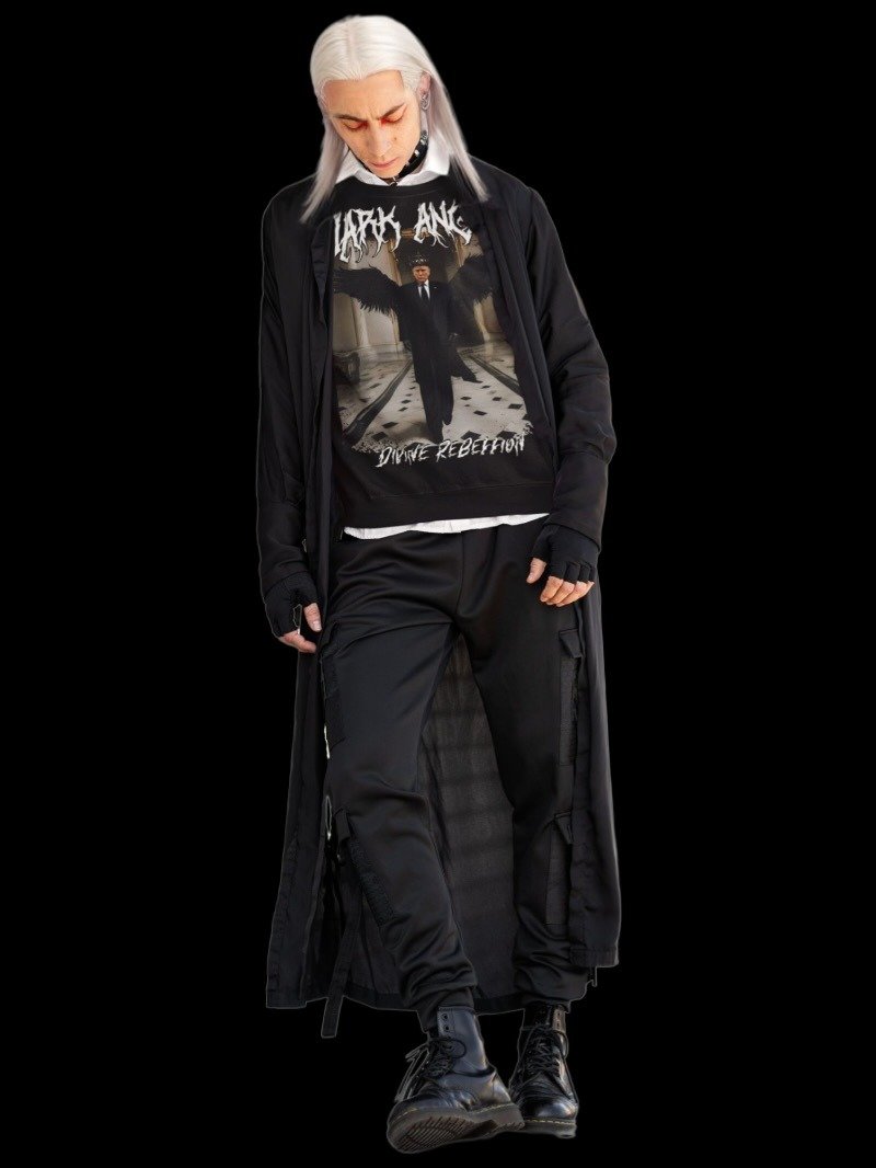 Political Humor Dark Angel Trump Sweatshirt product image (2)