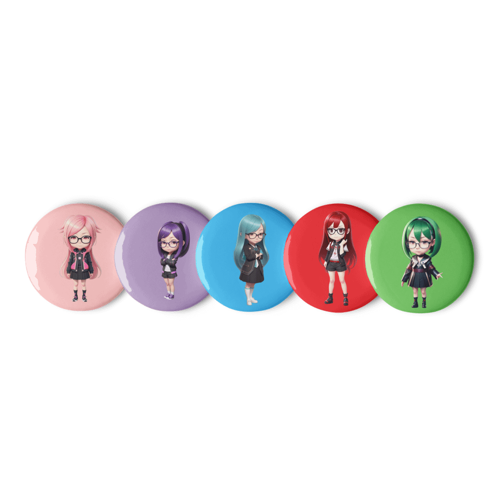 Chibi K Botton Set product image (1)