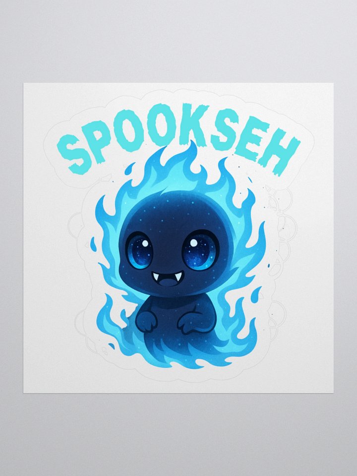 Spookseh's Fiery Creature Kiss Cut Stickers product image (3)