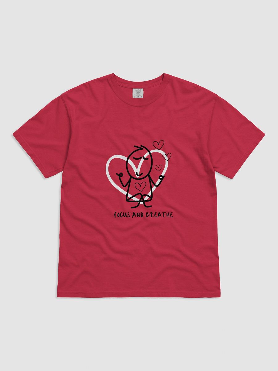 Focus and Breathe Heavyweight T-Shirt product image (6)