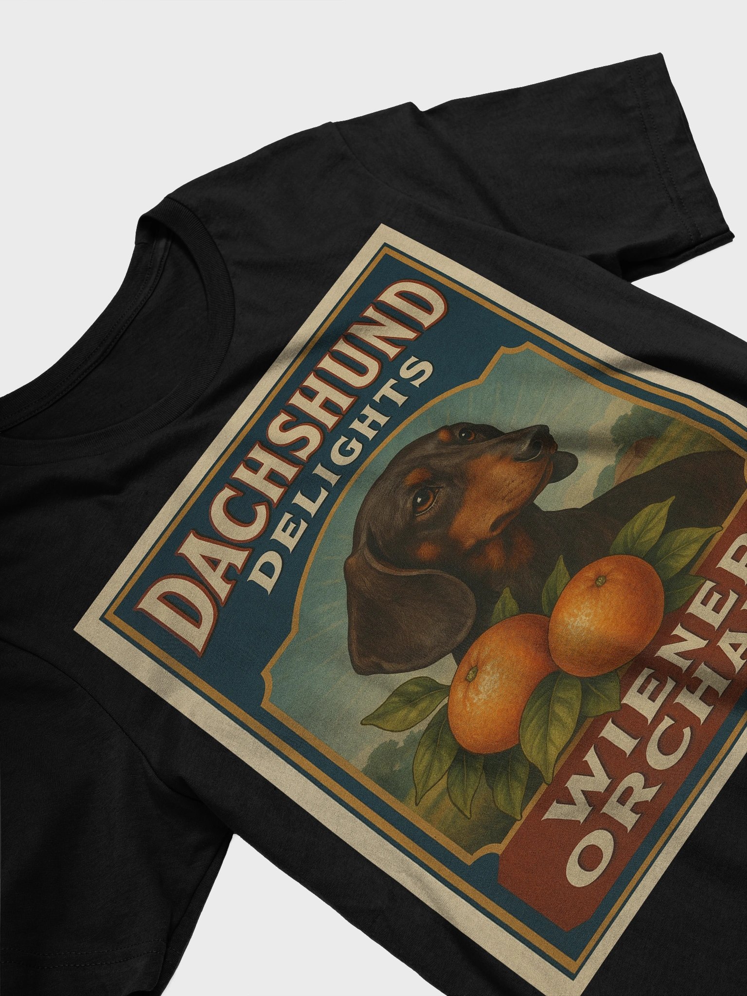 Wiener Orchard Vintage Dog T-Shirt product image (3)