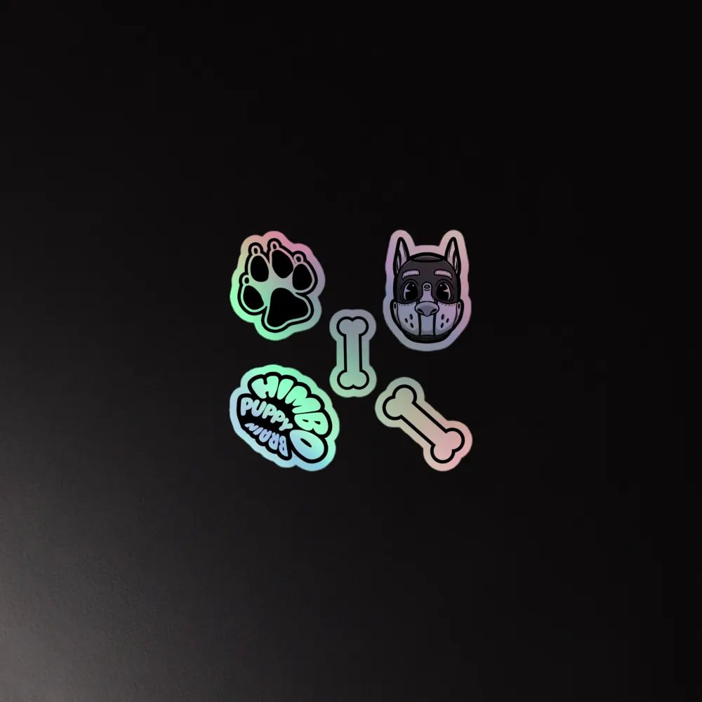 Rubberhose Sticker Set - Holographic Sticker product image (3)