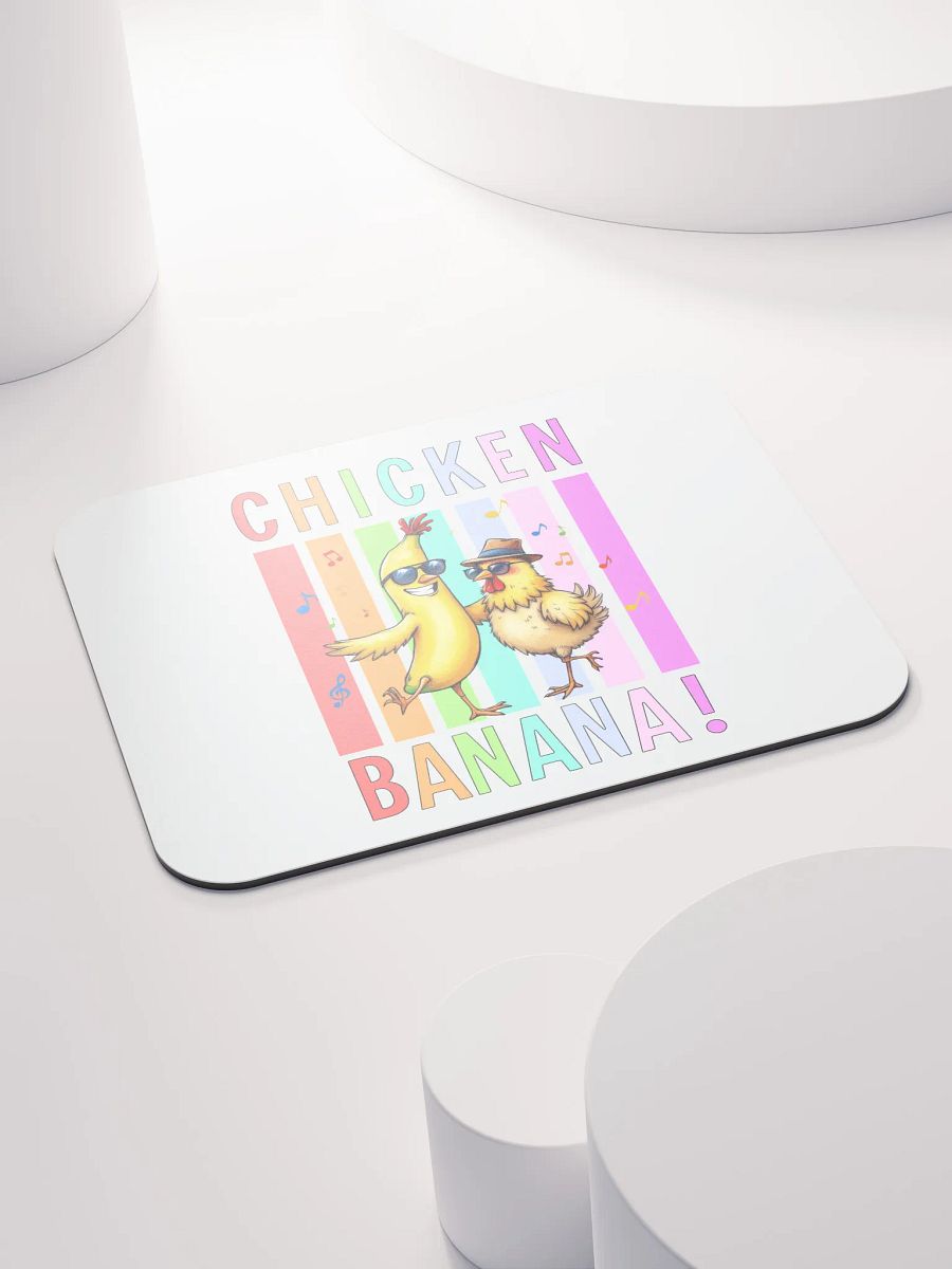 Chicken Banana Funky Duo Mouse Pad product image (4)