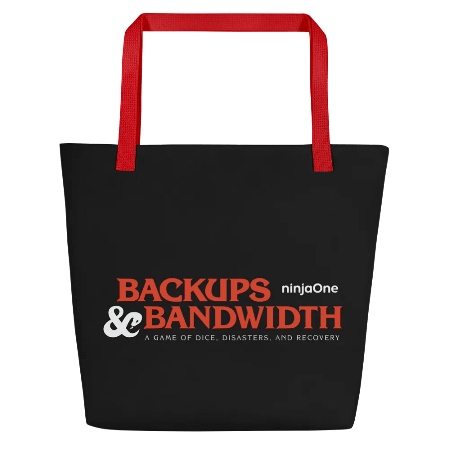 NinjaOne Backups & Bandwidth 2023 - Tote Bag product image (12)