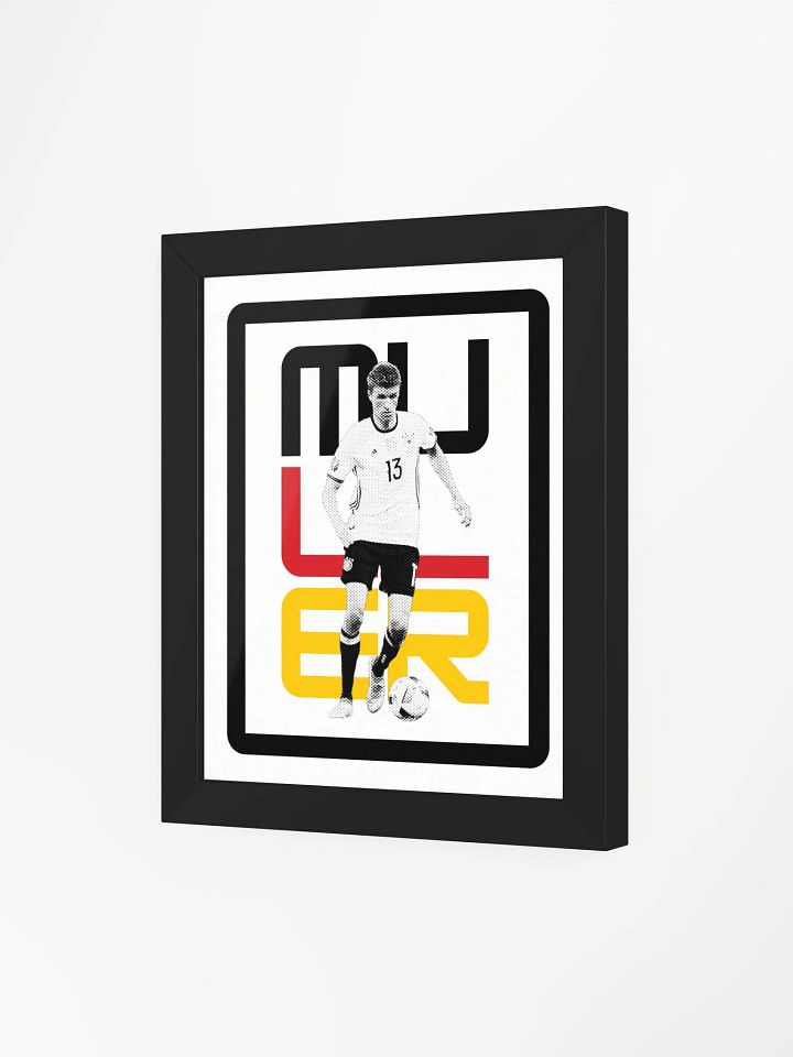 Thomas Müller BW Germany Name Art Framed Print product image (2)
