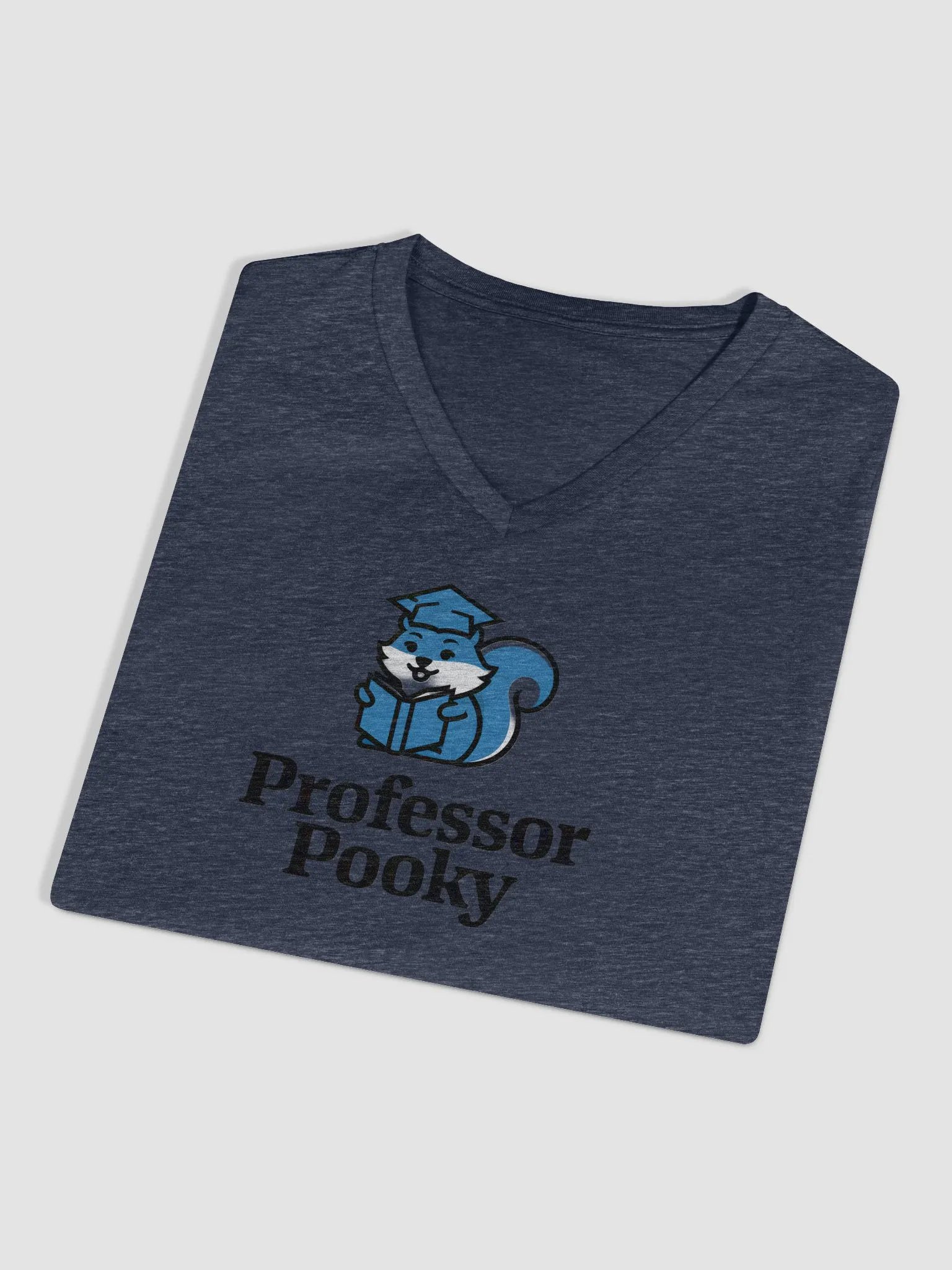 Professor Pooky's Graduation V-Neck Tee product image (3)