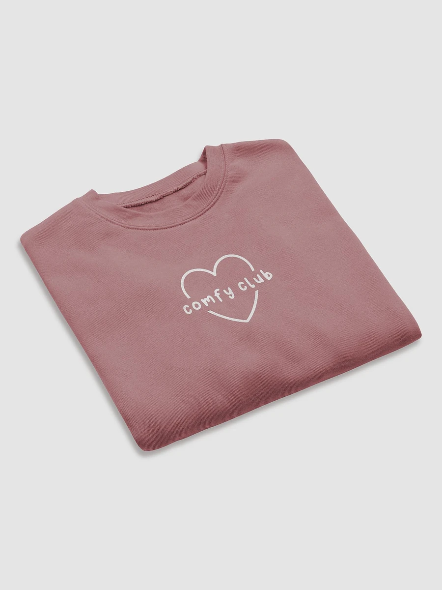 comfy club cropped crewneck product image (4)