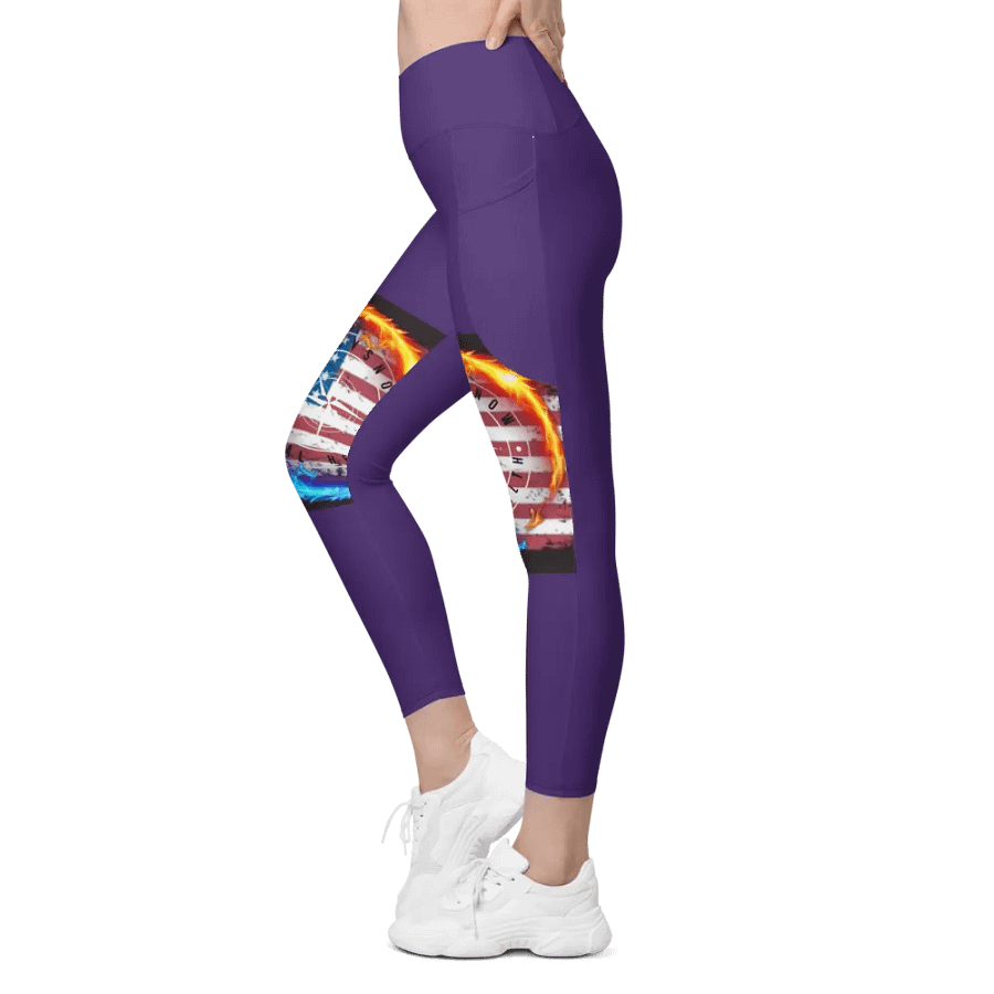 Leggings w pockets Purple product image (3)