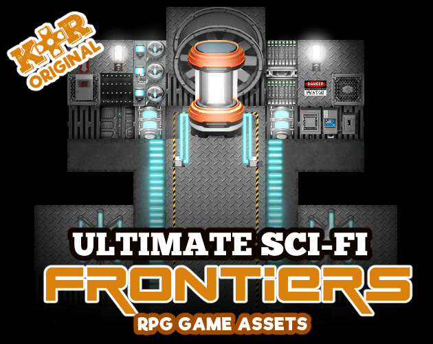 KR Ultimate Sci-Fi Frontiers Tileset for RPGs product image (1)