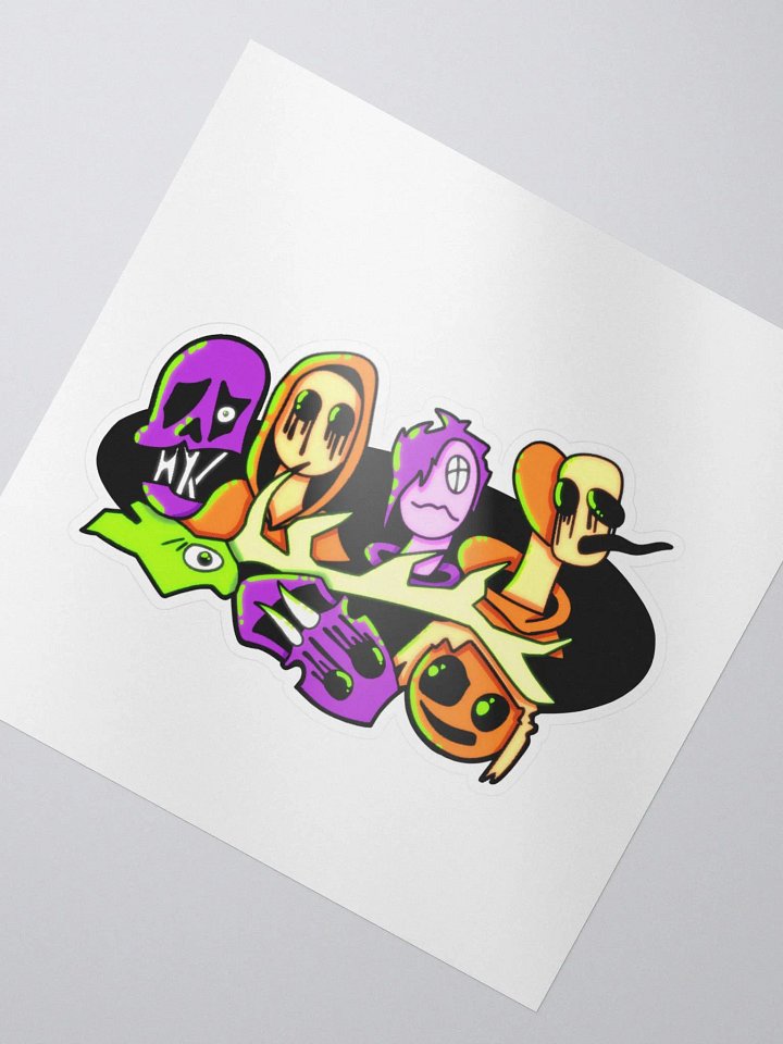 Memphis x FireBlast6 Spooky Stickers! product image (2)