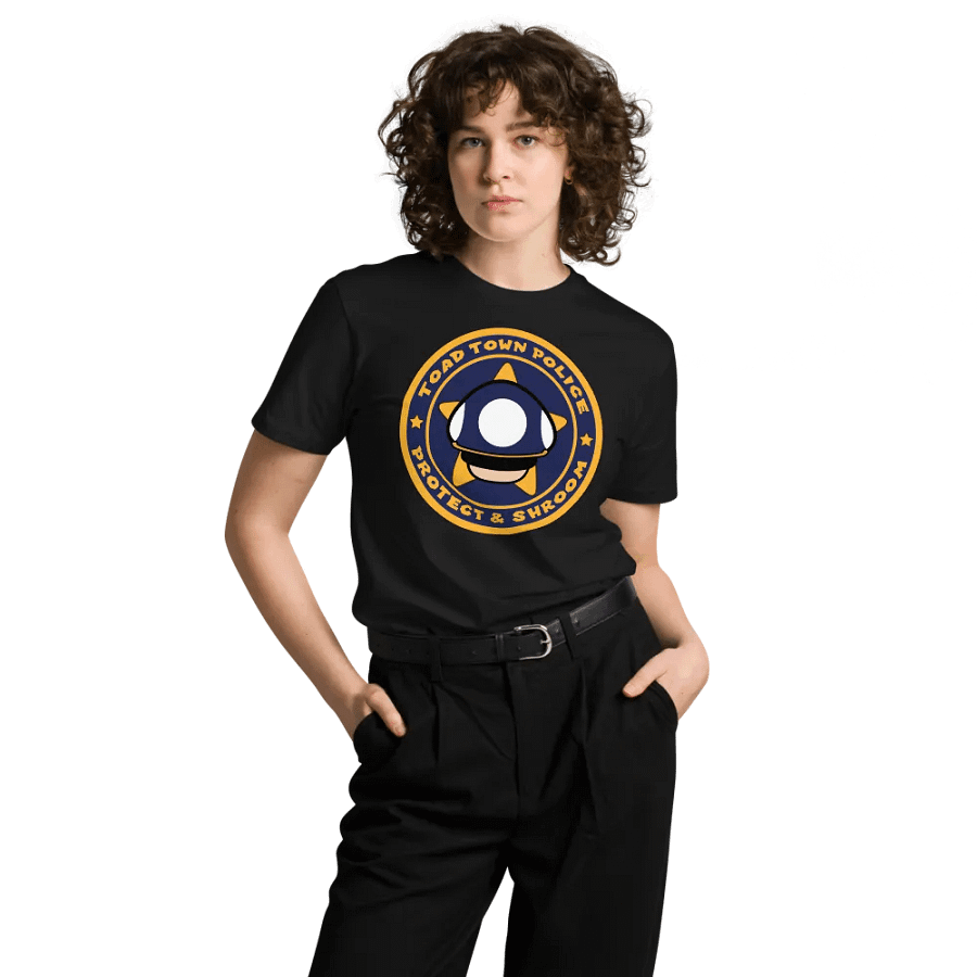 Toad Town Police Badge T-Shirt product image (8)