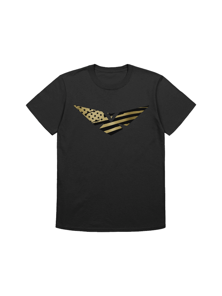 Gold Flagged Logo T-Shirt (Big Front Only) product image (2)