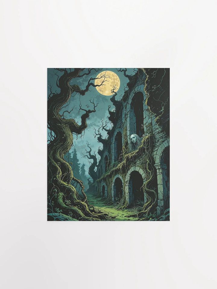 Haunted Arches Matte Poster product image (7)