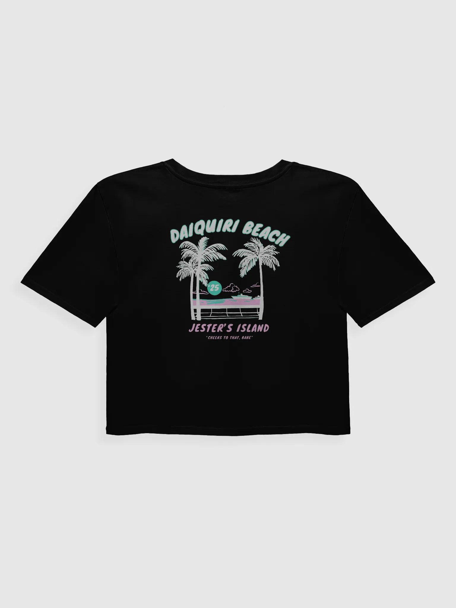 DAIQUIRI BEACH CROP - BLACK product image (2)