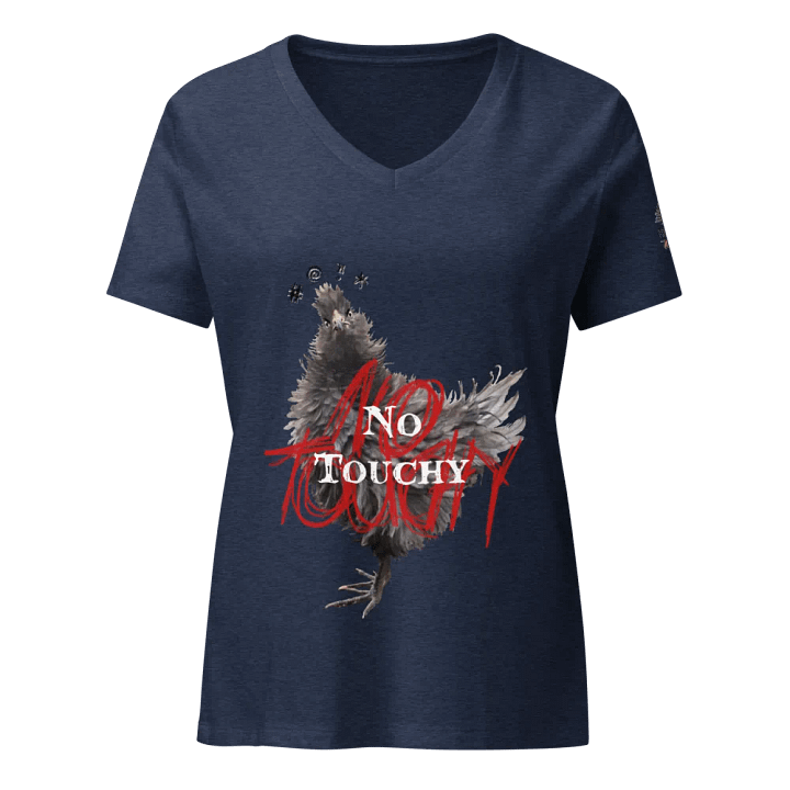No Touchy | Women’s V-Neck T-Shirt product image (9)