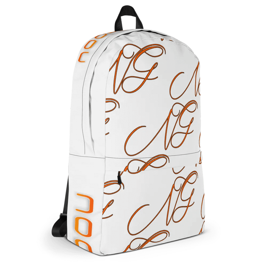 Ng text Stealthy Tech Backpack product image (11)