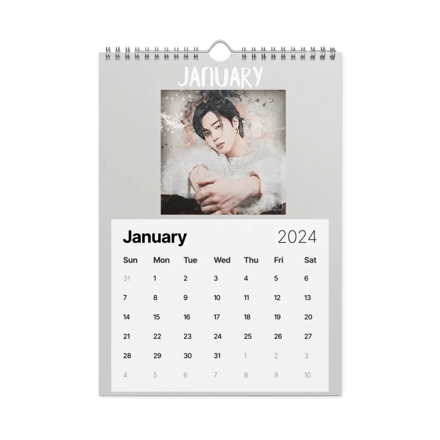 BTS - Jimin 2024 Calendar - Designed by ChimberArt product image (8)