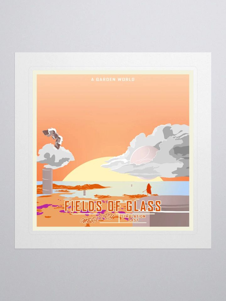 Fields of Glass Sticker product image (1)
