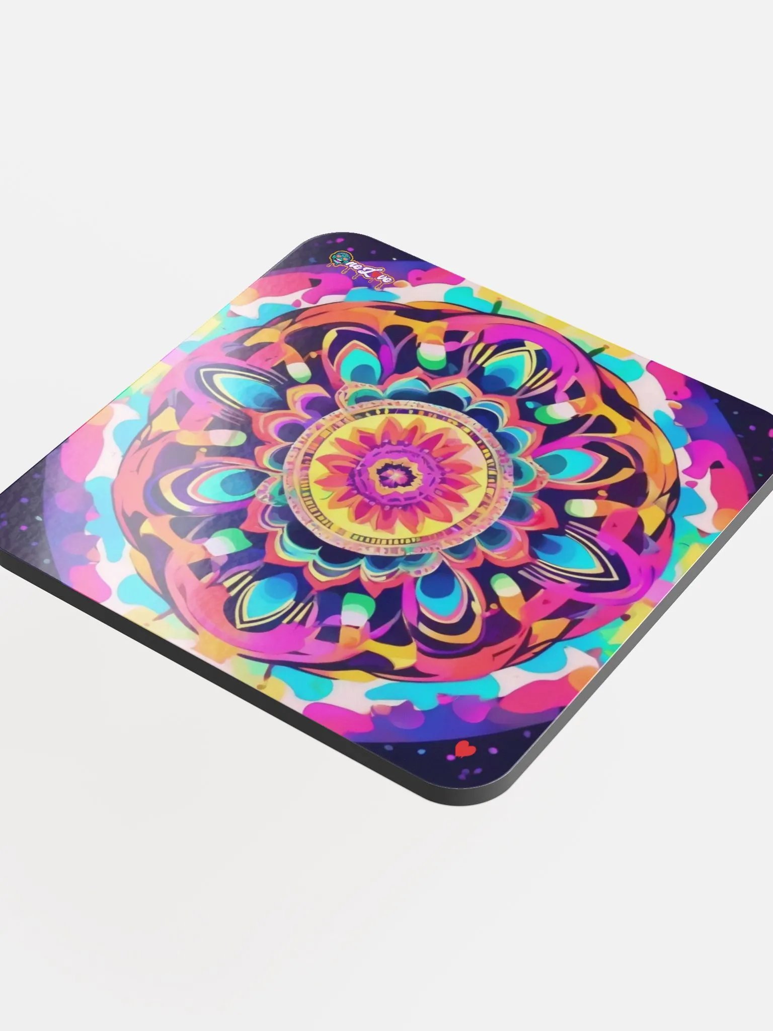 Trippy Mandala glass coasters product image (4)