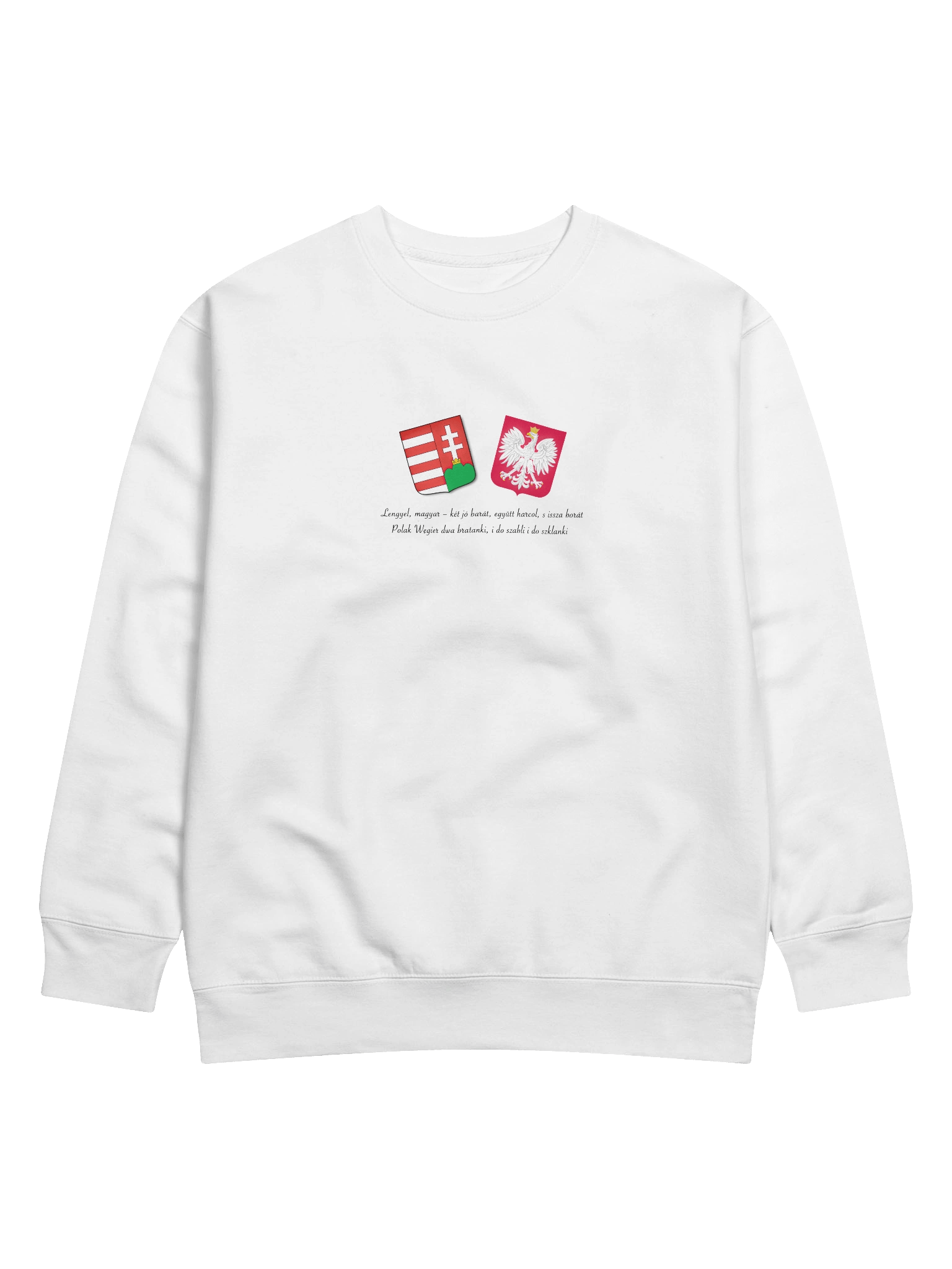 HUN-POLISH FRIENDSHIP SWEATSHIRT product image (1)