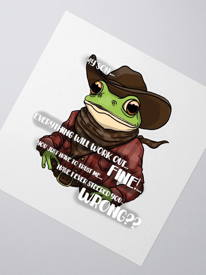 I'm a Cowboy Sticker product image (8)