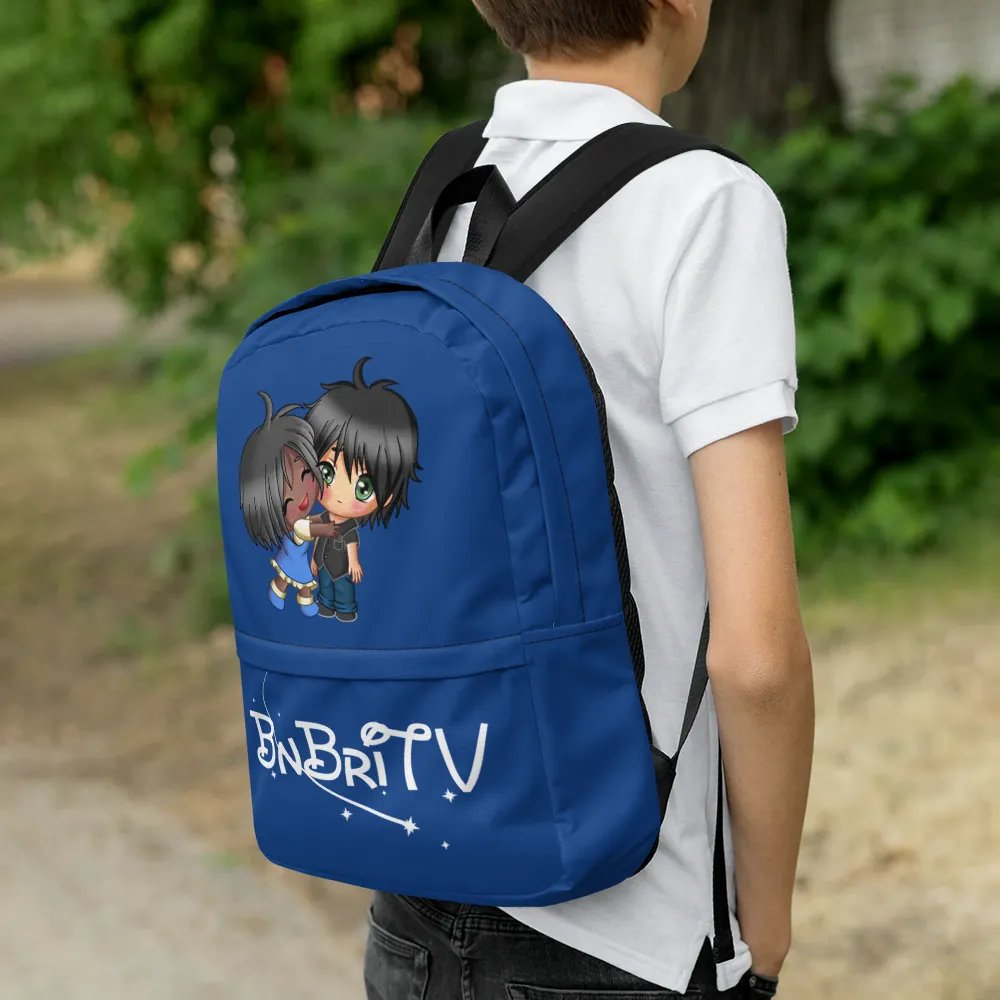 BnBriTv Blue Backpack product image (2)