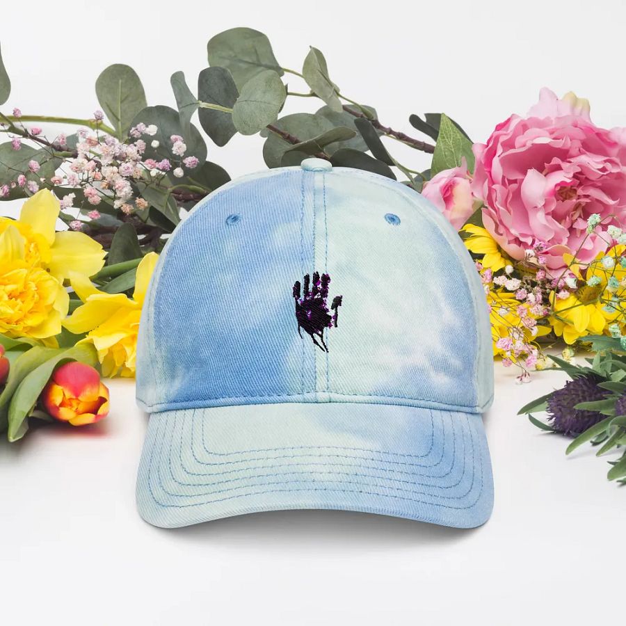 Waargebeurd Logo Tie Dye Cap (Blue) product image (4)