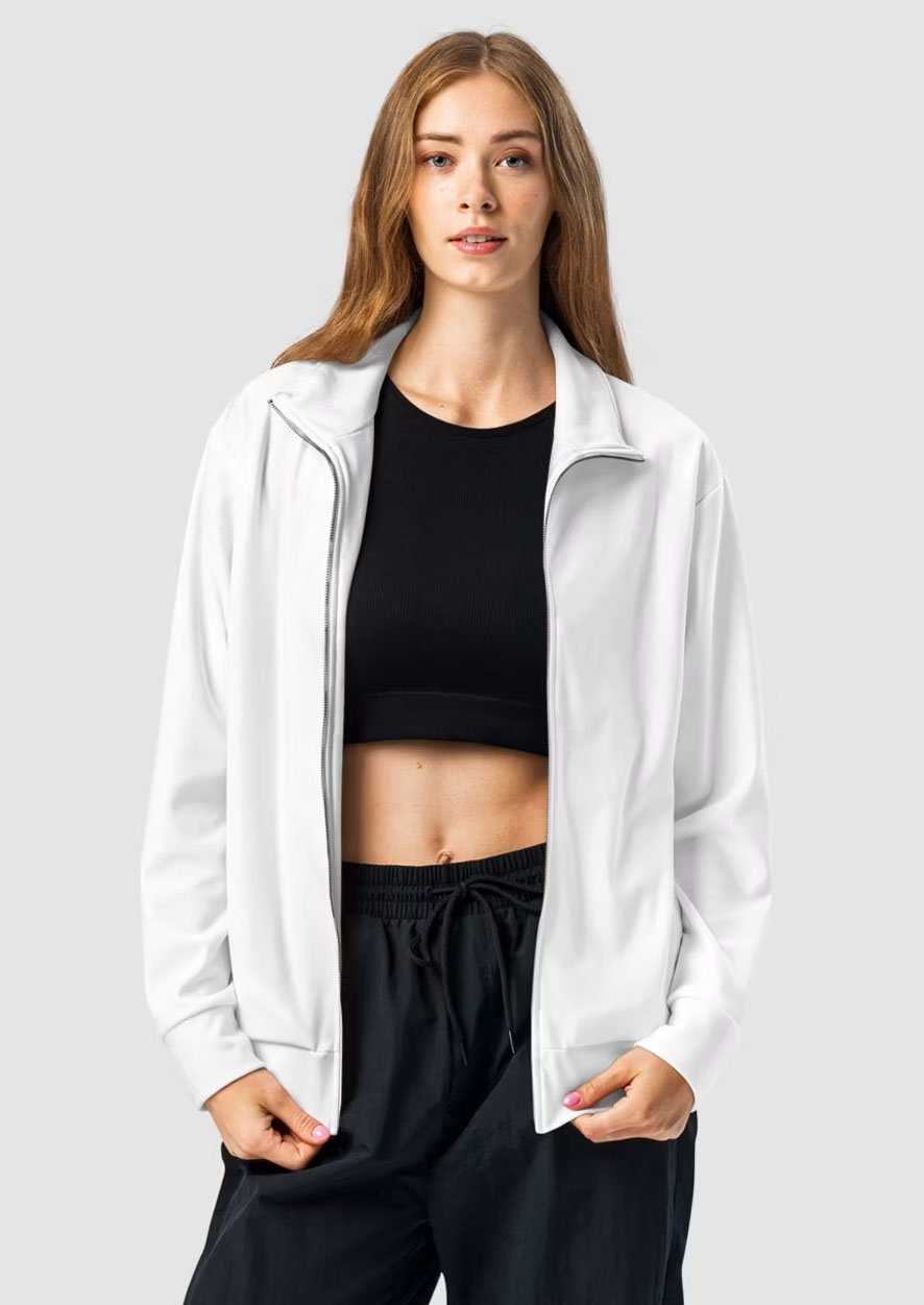 Polka Dot Illusion Vintage Retro Unisex Track Jacket product image (5)