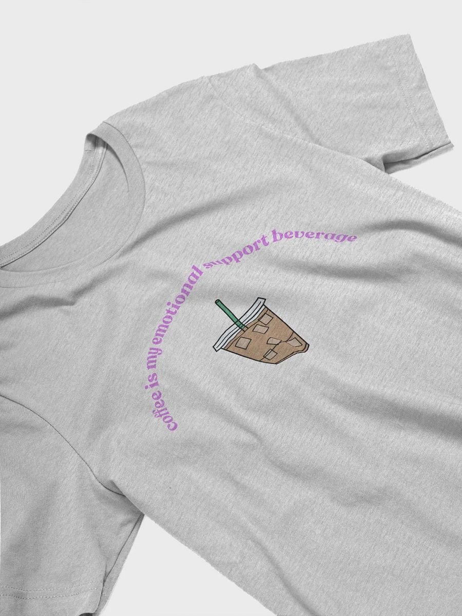 Iced Coffee=Emotional Support T-Shirt (purple) product image (24)