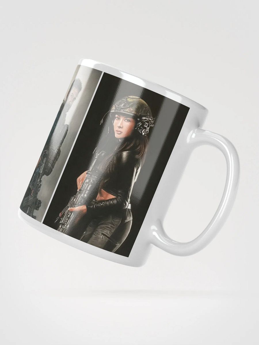 Got Your Six – Tactical Character Pastel Portrait Mug (11 oz) product image (2)