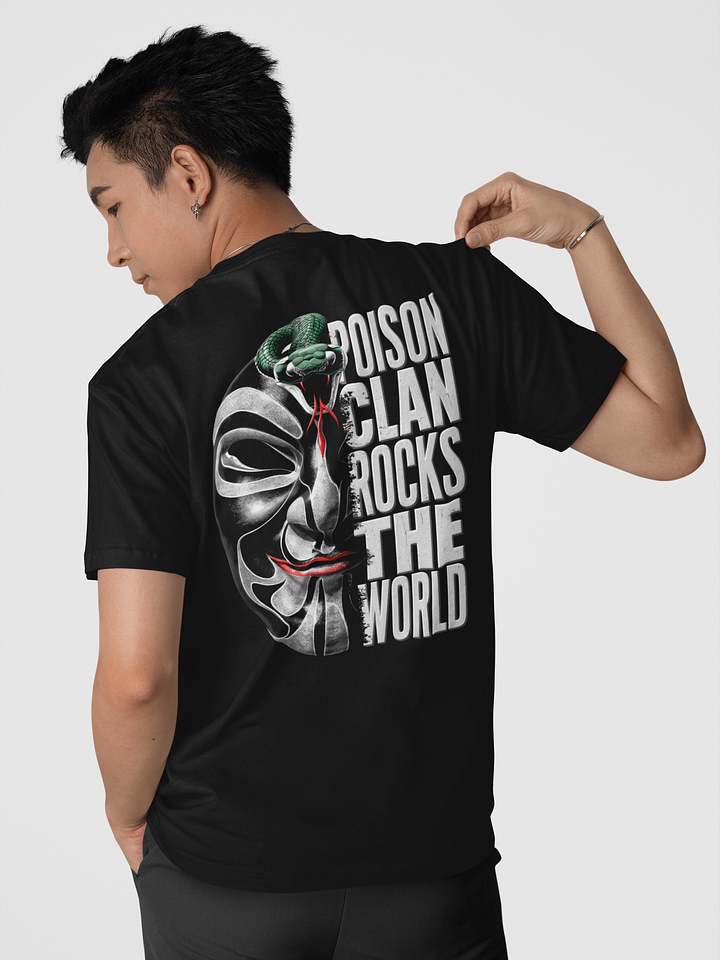 🏷️ Poison Clan Snake Style – Back Print Martial Arts Tee product image (2)