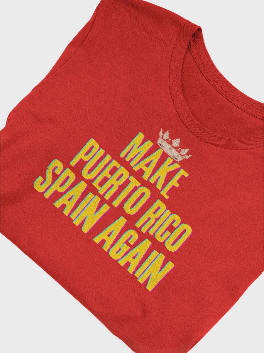 Camisa roja - Make Puerto Rico Spain Again (2025) product image (5)