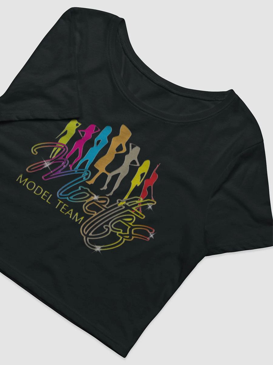 MOETTES PASSION CROP TEE BLK (MODEL TEAM EDITION) product image (7)