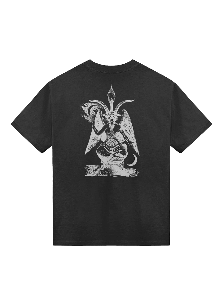 God Won't Save You Faded Oversized T shirt product image (2)