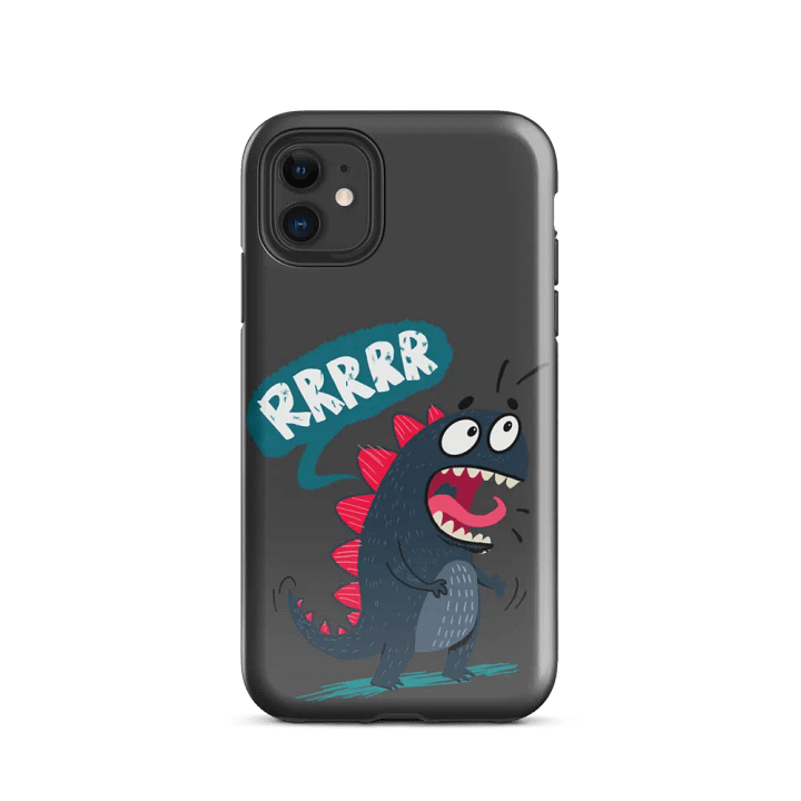 Dinosaur roaring Tough iPhone® Case product image (24)
