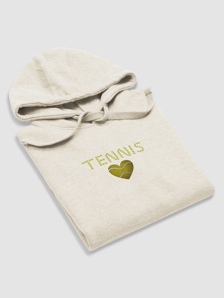 Love for Tennis Unisex Hoodie product image (4)