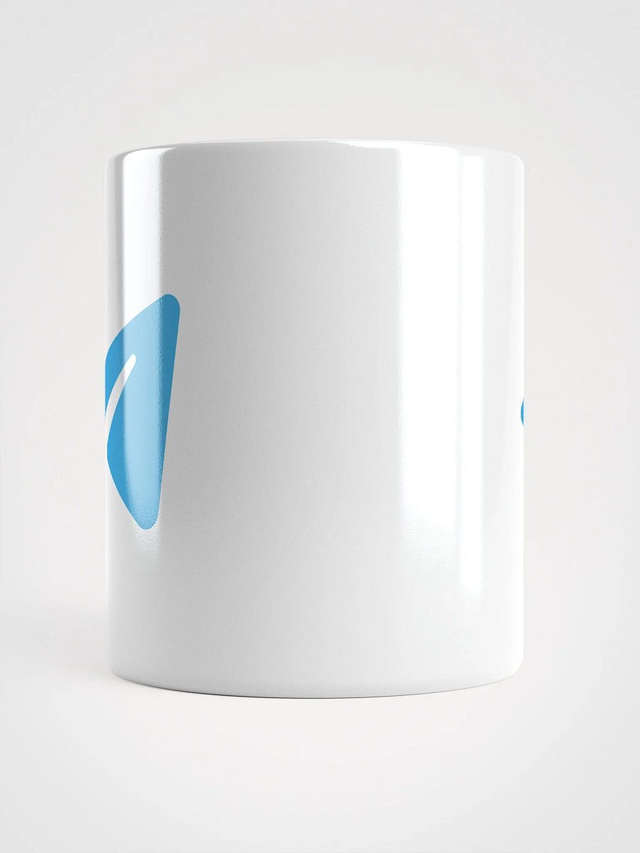 Taza con el logo de Telegram azul product image (5)