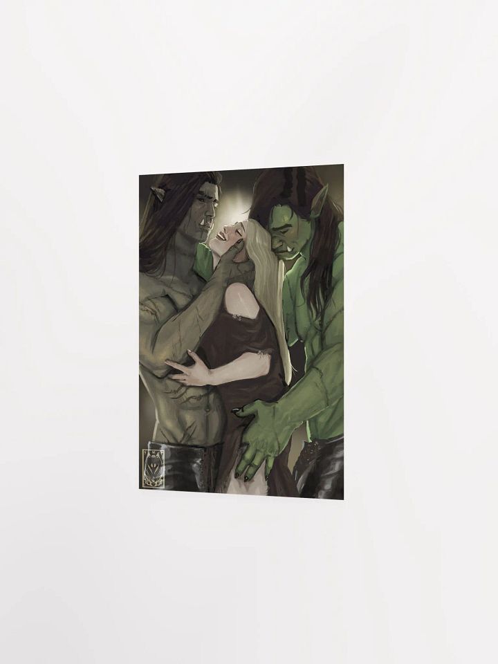 The Maid and the Orcs Art Print, by Skemz product image (2)