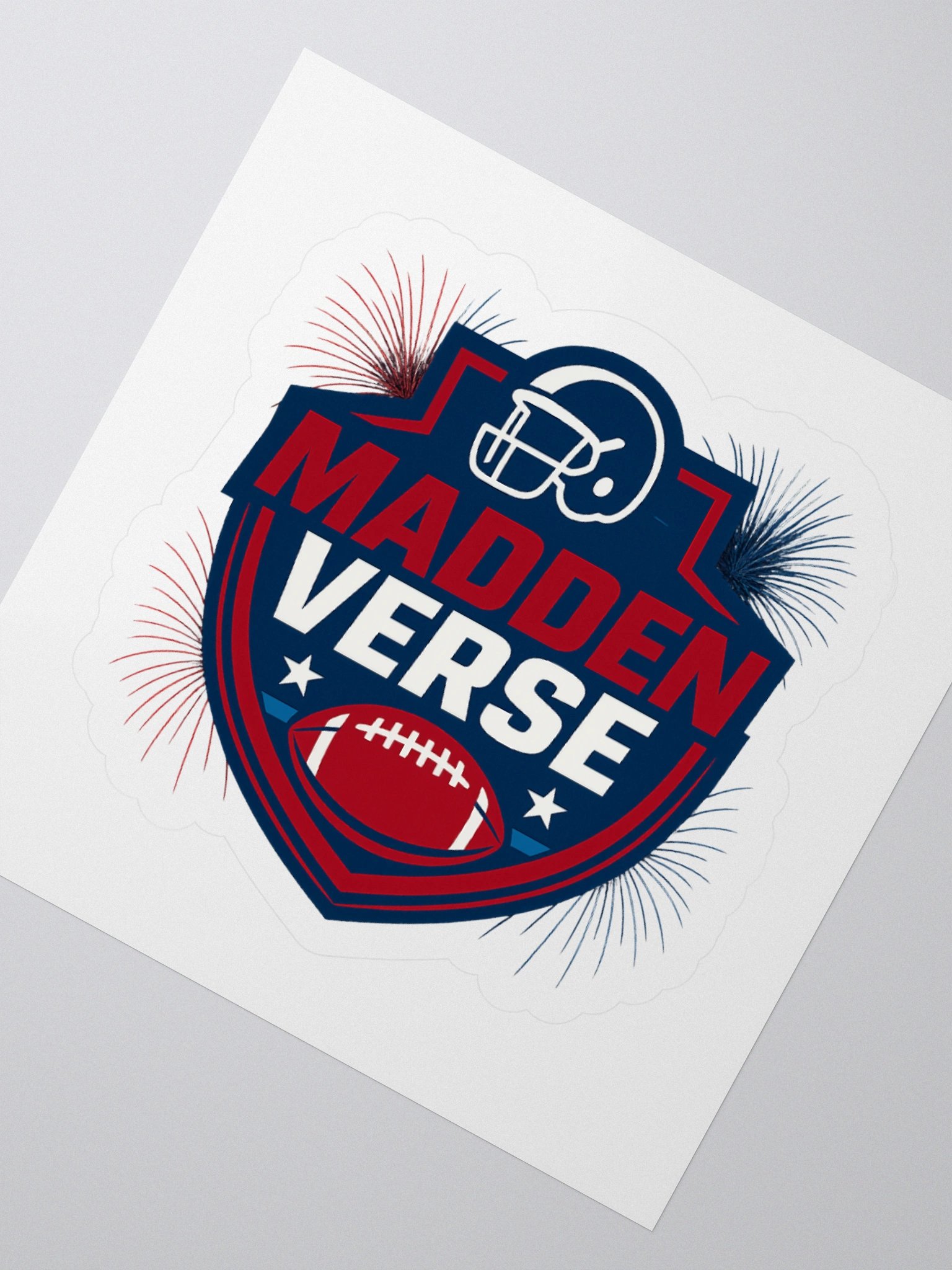 MADDEN VERSE RED WHITE & BOOM 2.0 STICKER product image (4)