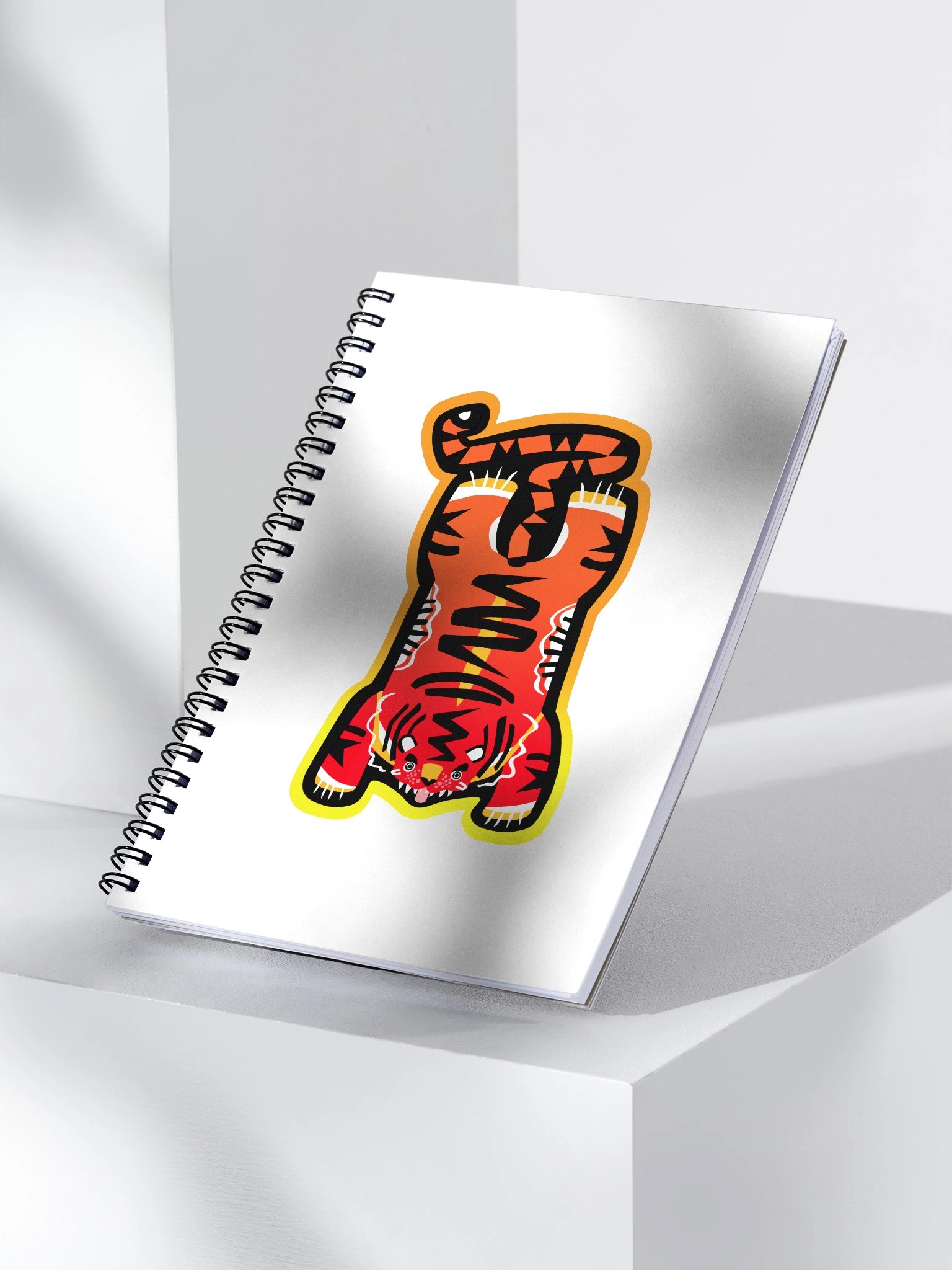 Red and Orange Tiger Notebook product image (3)
