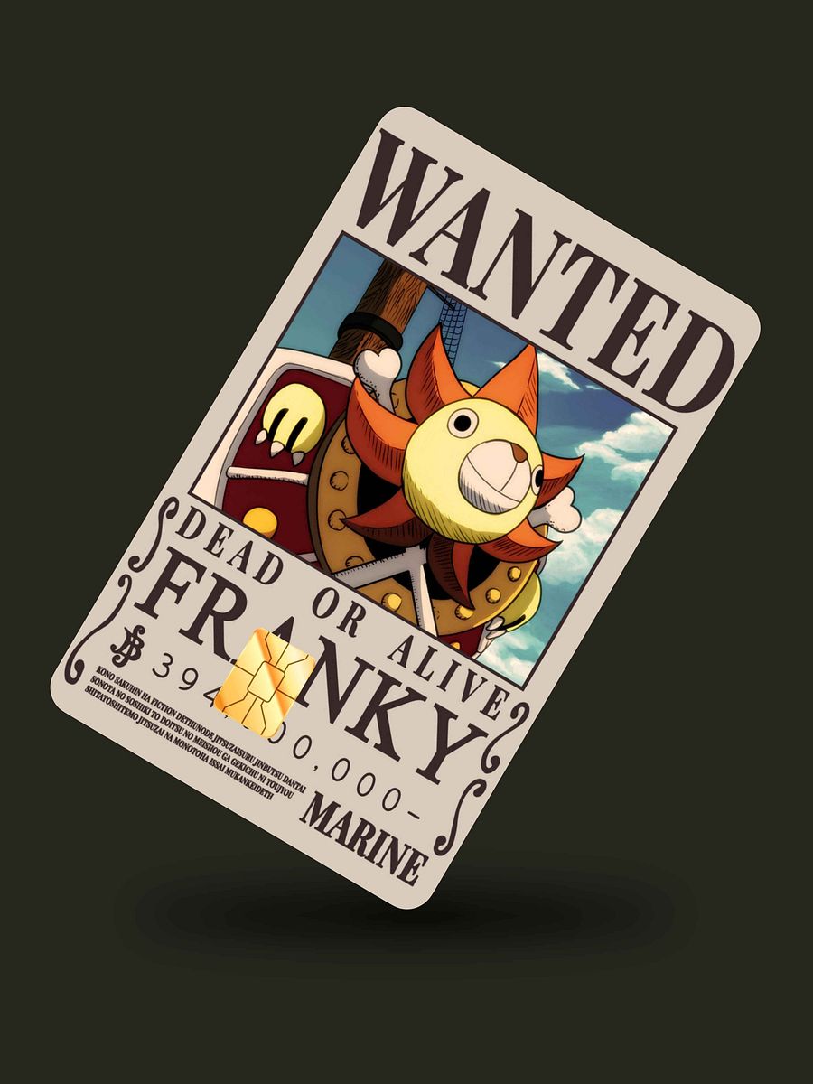 Franky Wanted Poster (Holographic) product image (1)