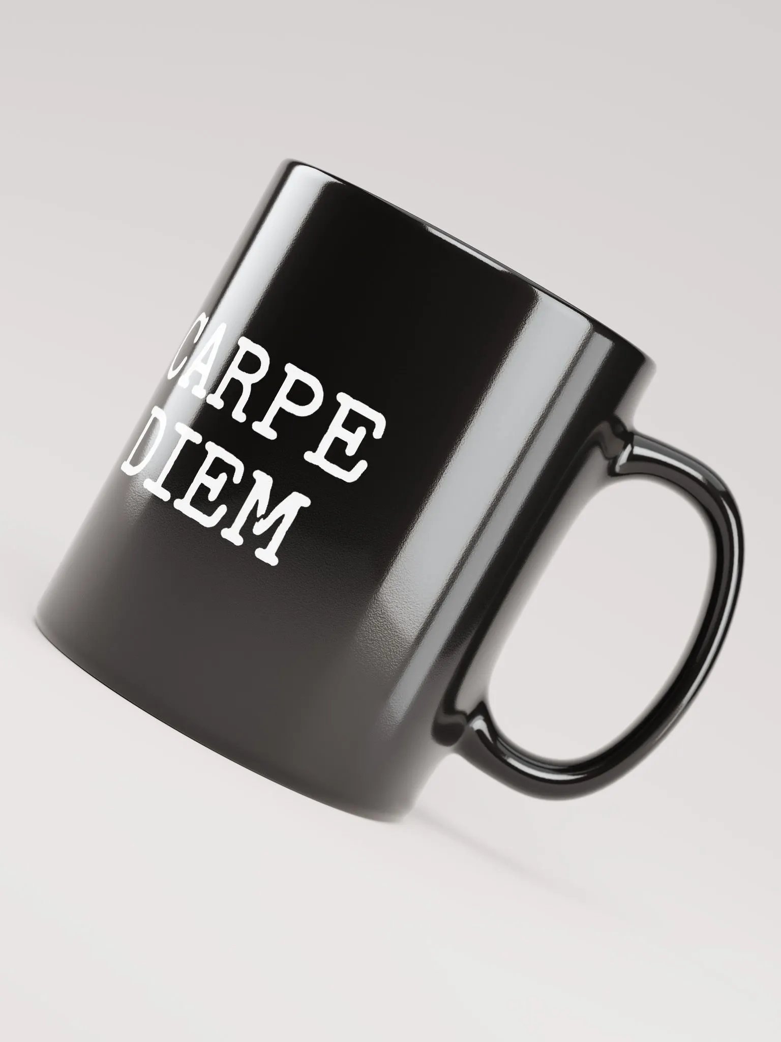 Carpe Diem Black Mug product image (8)
