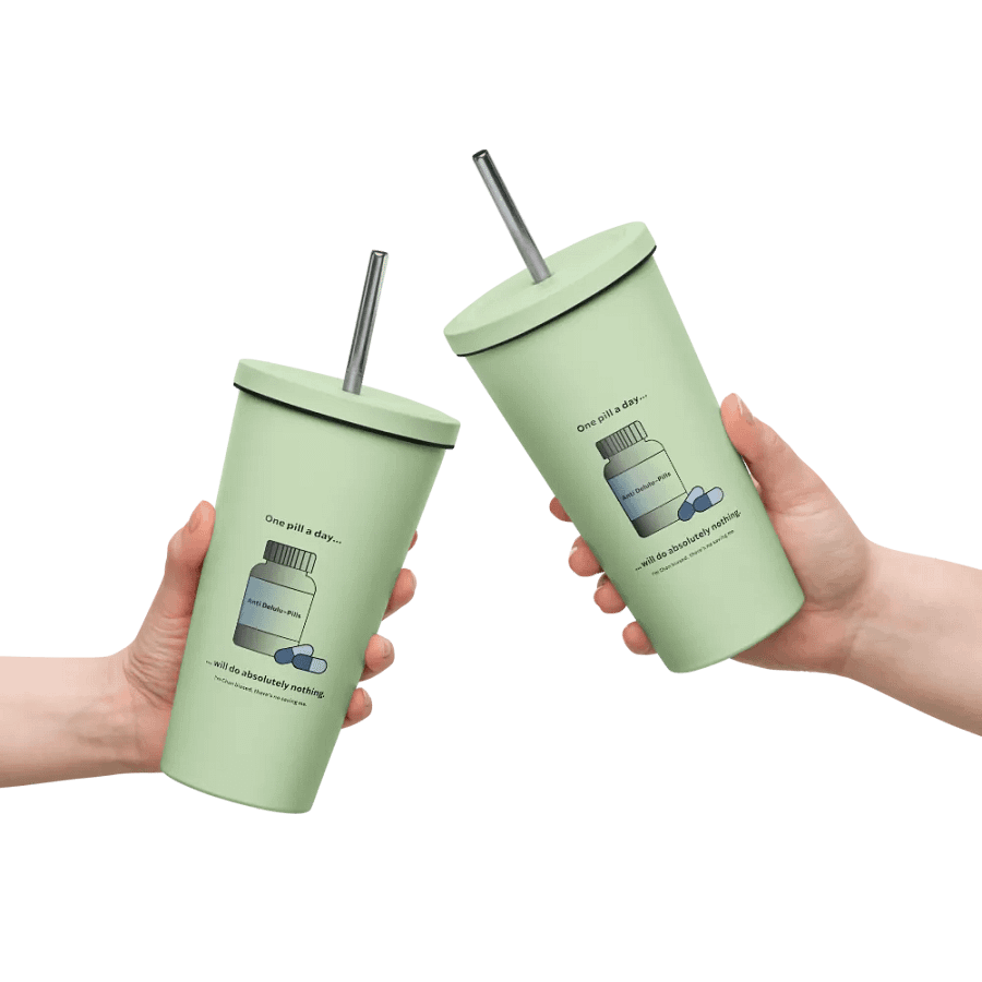 Anti-Delulu Pills | Bang Chan Biased Tumbler product image (53)