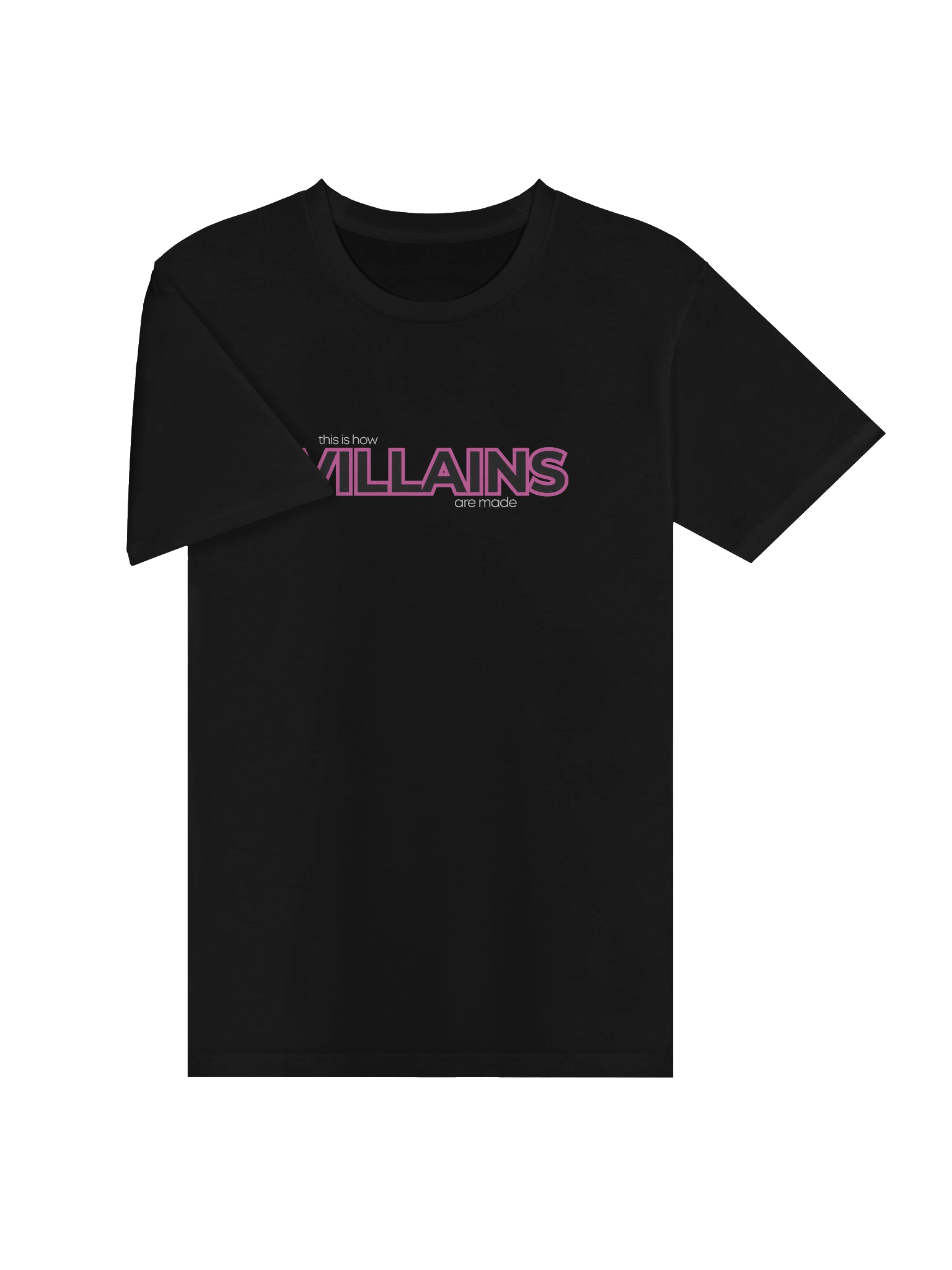 VILLAINS Premium Unisex Tee (HOT PINK) product image (7)