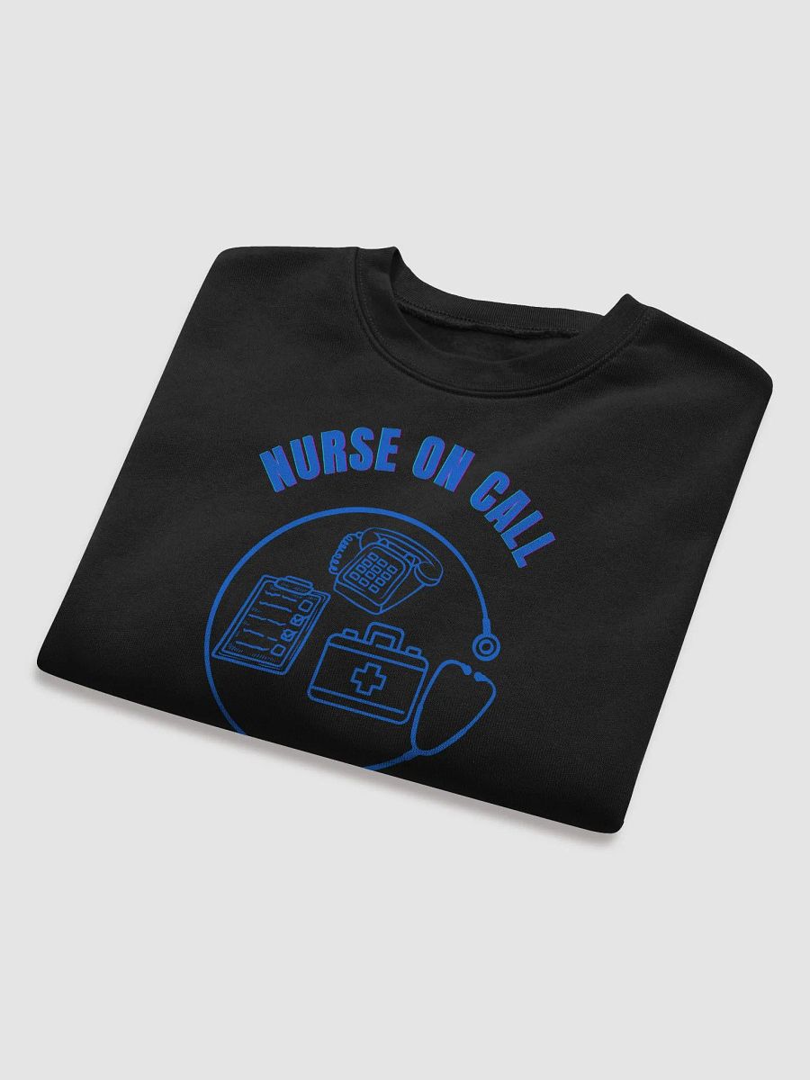 Nurse On Call Circle Medley Crop Sweatshirt product image (40)