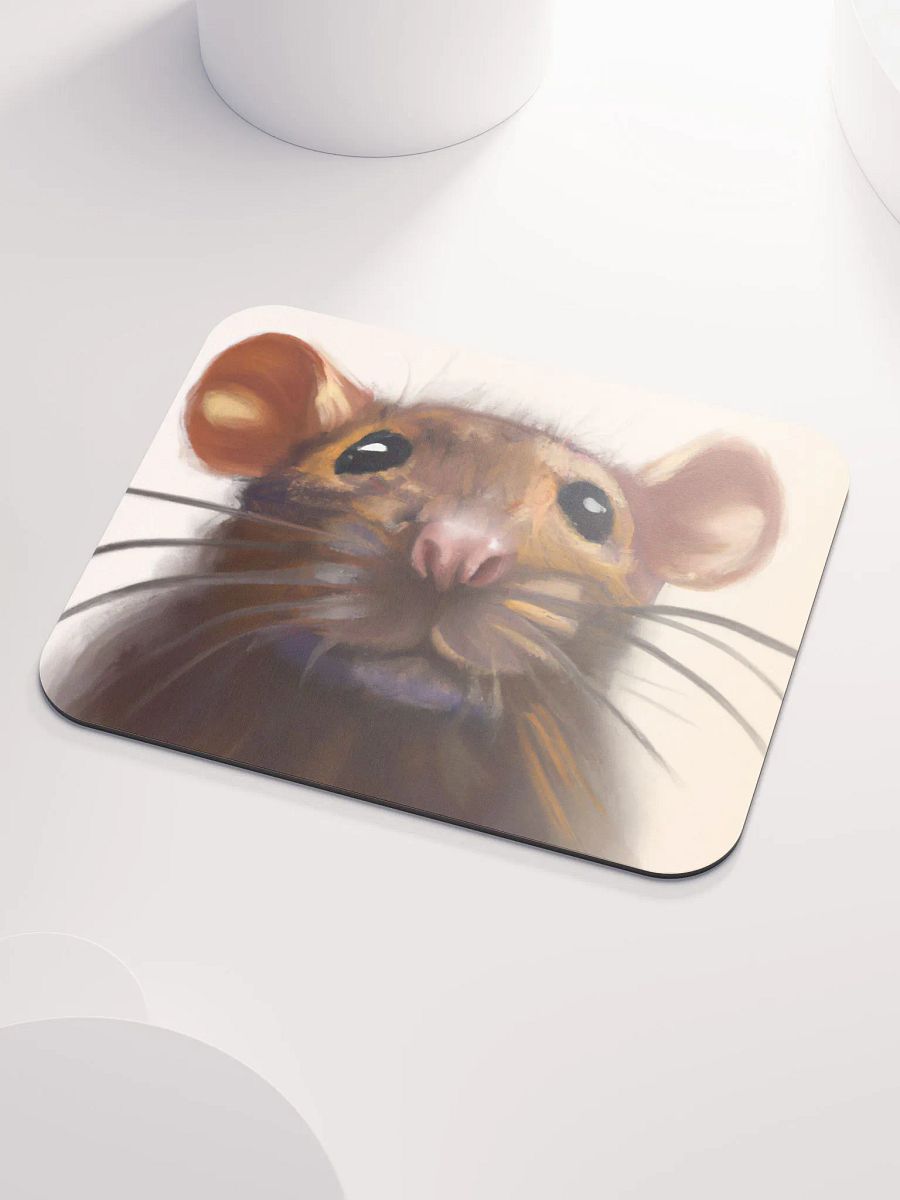 Brown rat mouse pad (rat pad?) product image (3)