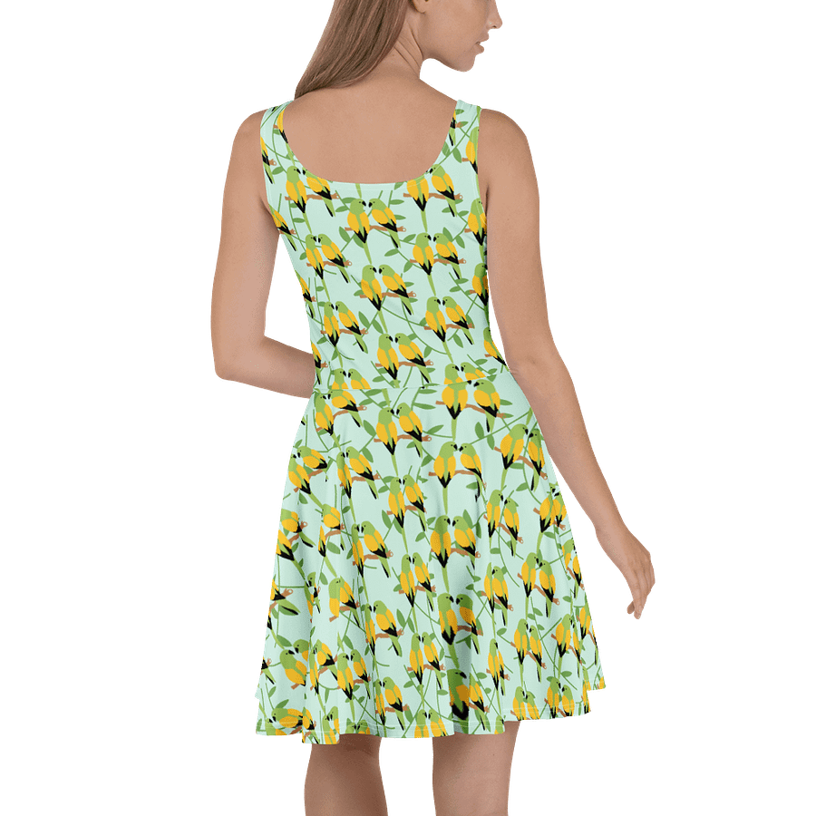 Beautiful Birds Skater Dress - Cute, Colorful, Comfortable product image (4)