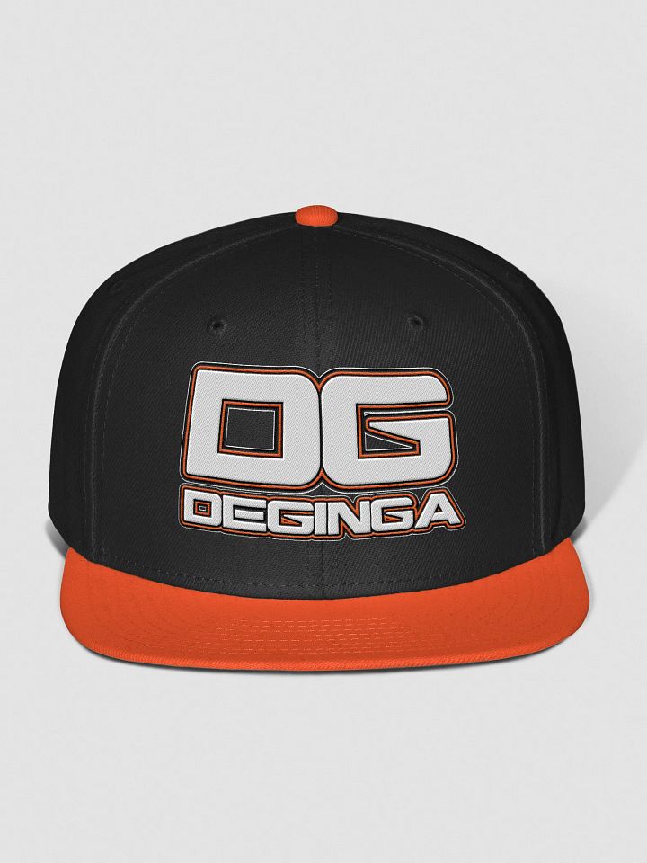 DeGinga SnapBack Orange/Black product image (1)