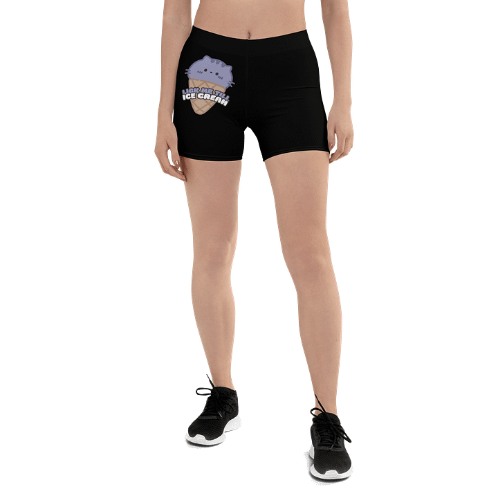Meowlicious Ice Cream Cat Shorts product image (1)